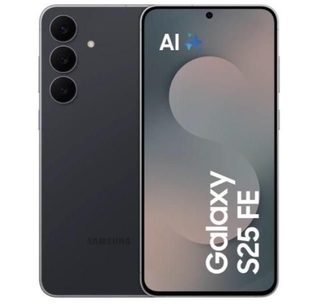 Смартфон Samsung Galaxy S25 FE 5G (S731) 6.7' 8/128ГБ, 2SIM, 4900мА•год, чорний глибокий