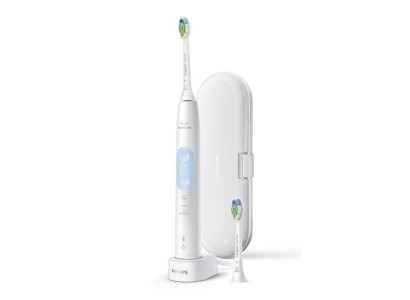 Щітка зубна електр. Philips, ProtectiveClean 5100, 62т. колив/хв, насадок-2, футляр, білий