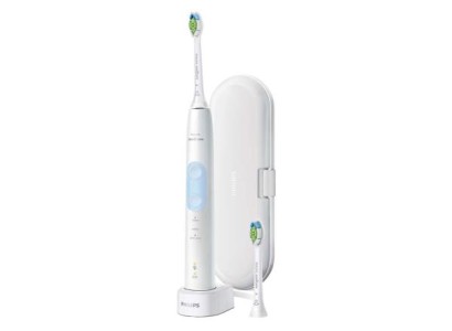 Щітка зубна електр. Philips, ProtectiveClean 5100, 62т. колив/хв, насадок-2, футляр, білий